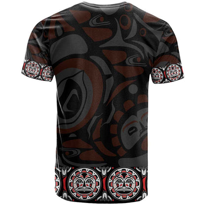 Canada Haida Totem T-Shirt Haida Spirit Graphic Tee