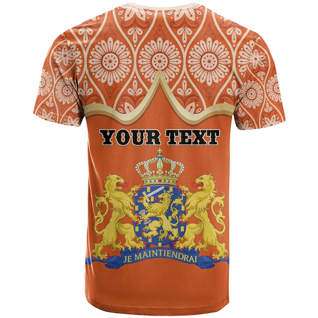 Personalised Netherlands Koningsdag 2025 T-Shirt King's Day Dutch Costume Spirit Graphic Tee