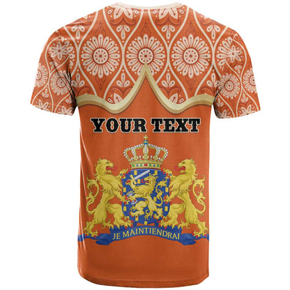 Personalised Netherlands Koningsdag 2025 T-Shirt King's Day Dutch Costume Spirit Graphic Tee