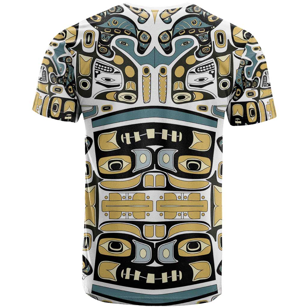 Canada Chilkat Pattern T-Shirt Haida Spirit Graphic Tee