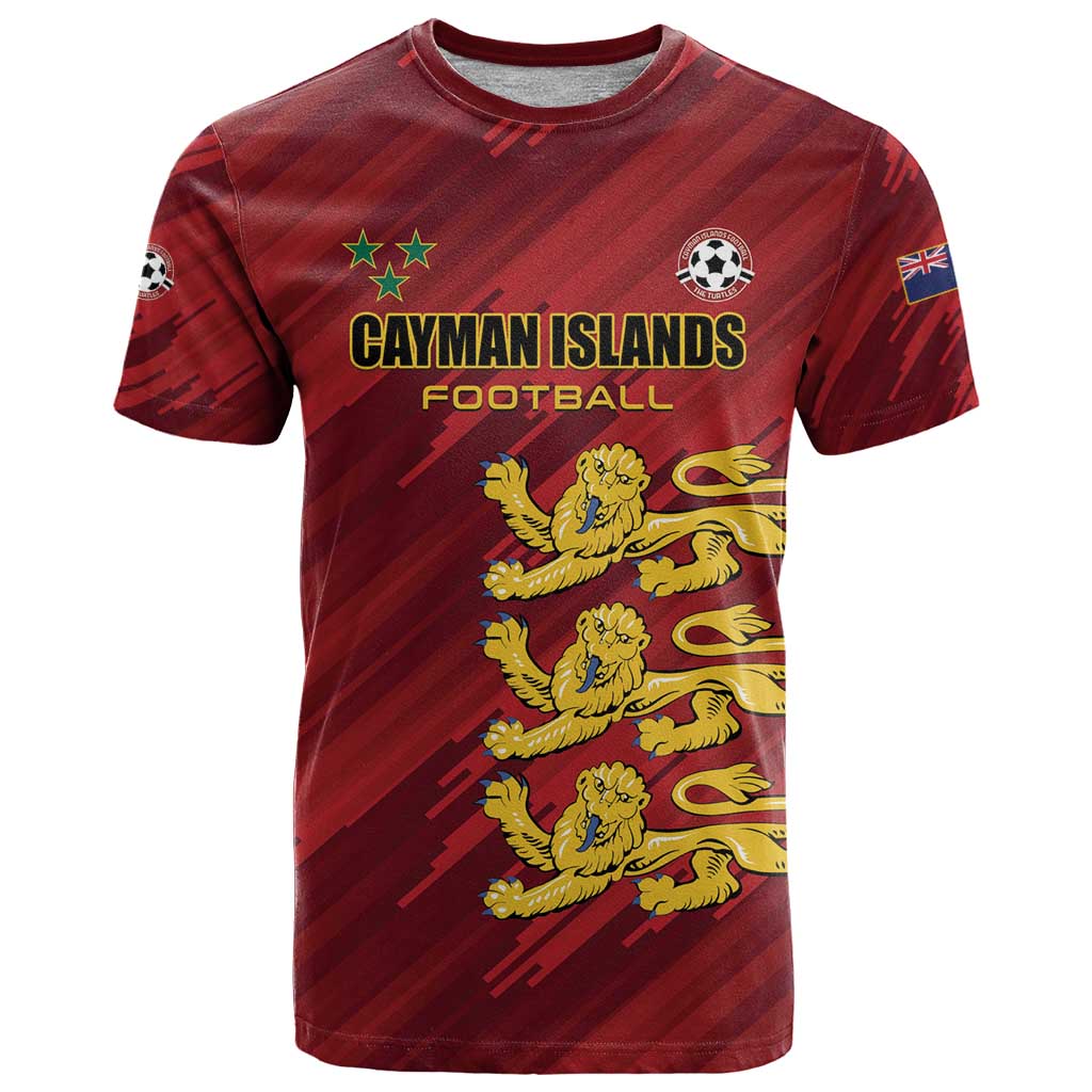 Custom Football Cayman Islands T-Shirt The Turtles Come On Graphic Tee