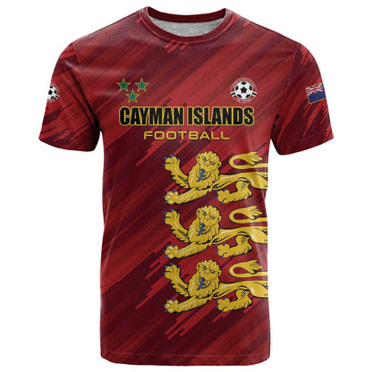 Custom Football Cayman Islands T-Shirt The Turtles Come On Graphic Tee