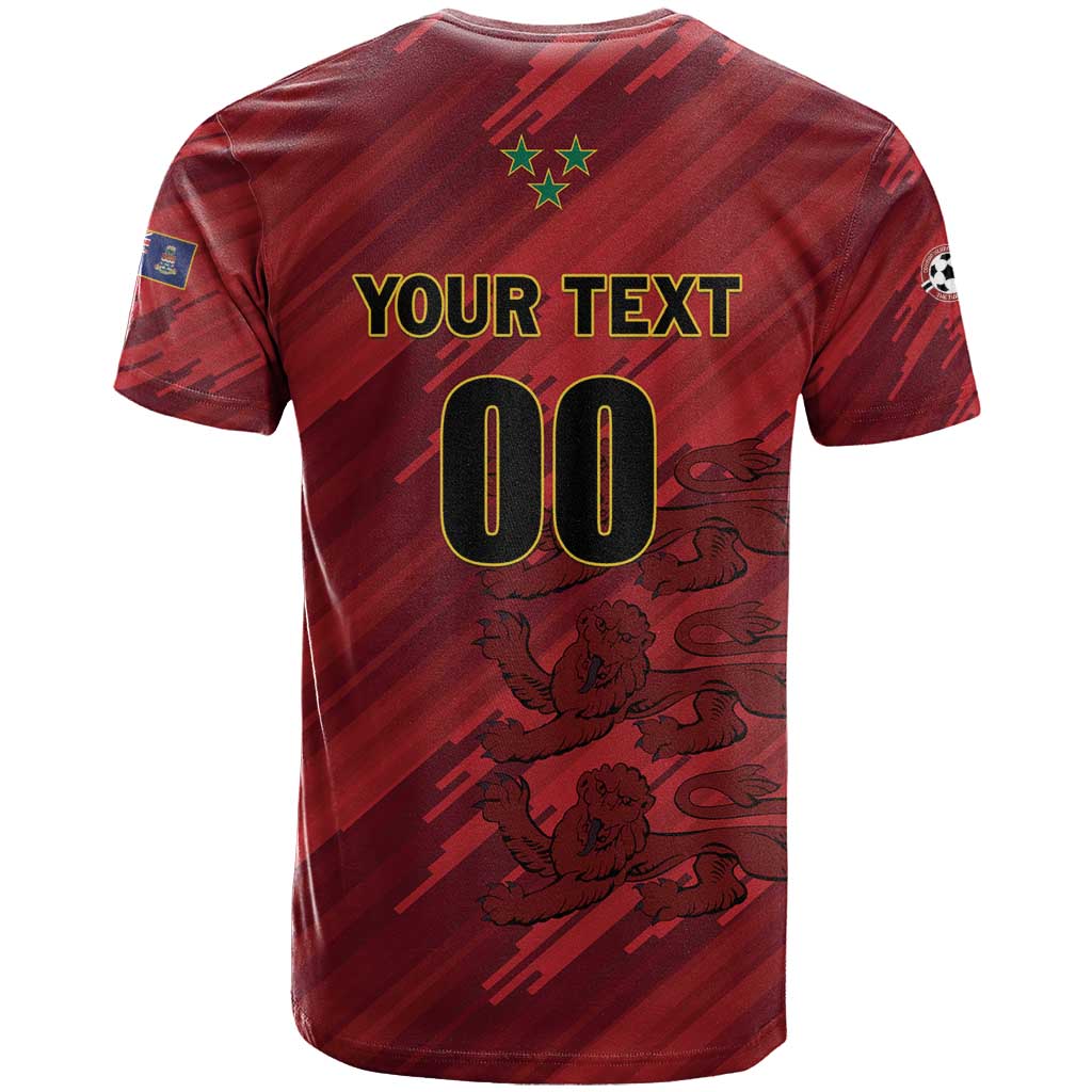 Custom Football Cayman Islands T-Shirt The Turtles Come On Graphic Tee