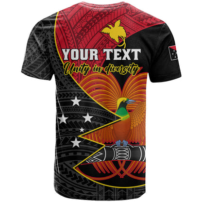 Personalised Papua New Guinea Independence Day T-Shirt Happy PNG 48th Anniversary Graphic Tee