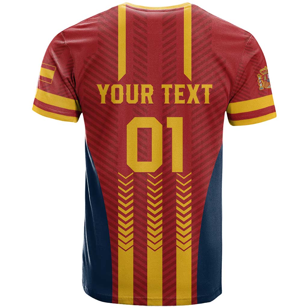 Custom Spain Football T-Shirt Go La Rojita Graphic Tee