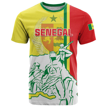 Senegal Independence Day T-Shirt Un Peuple Un But Une Foi 64th Anniversary Graphic Tee