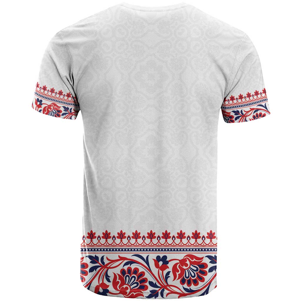 Panama Pollera Traditional Pattern T-Shirt Graphic Tee
