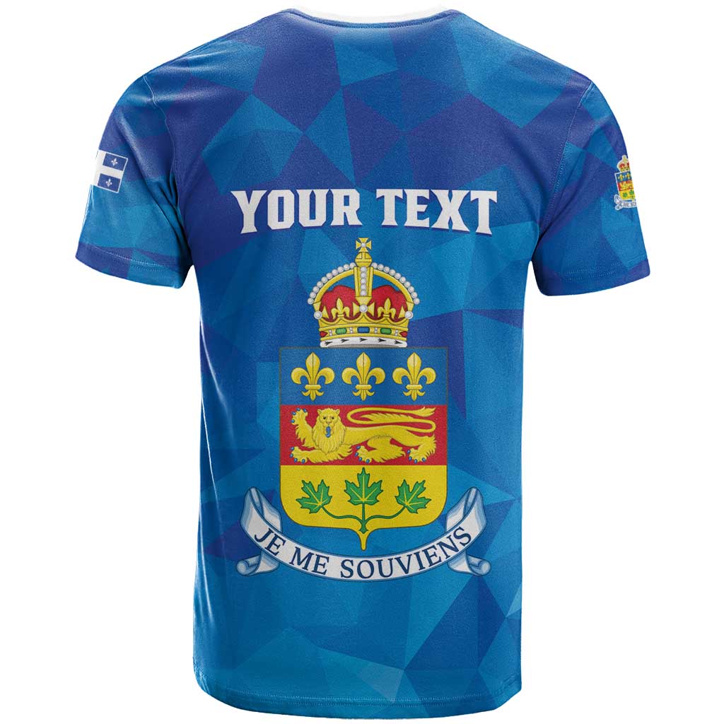 Personalized Canada Quebec Province T-Shirt Je Me Souviens Graphic Tee
