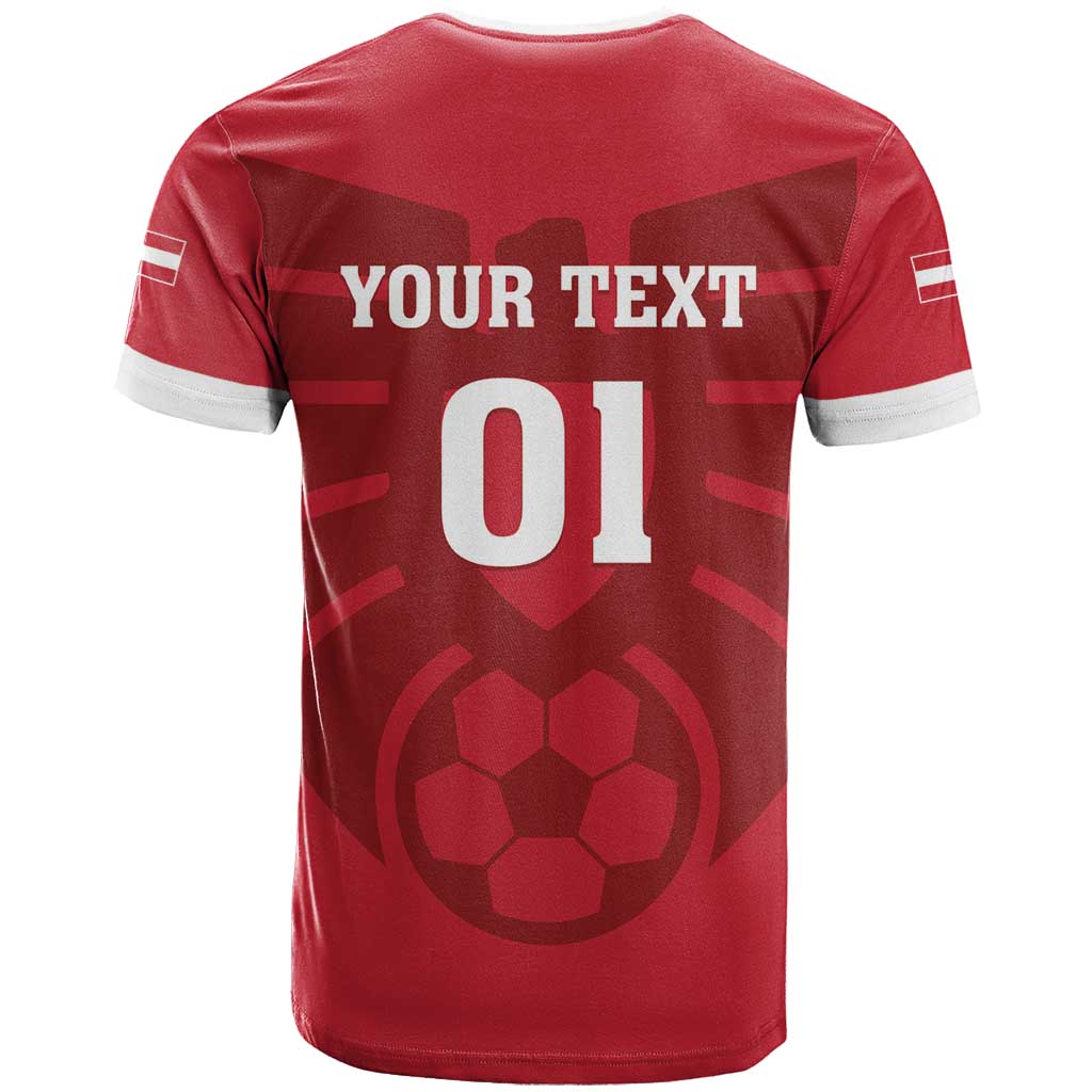 Custom Austria 2024 Football T-Shirt Das Team Go Champions Graphic Tee