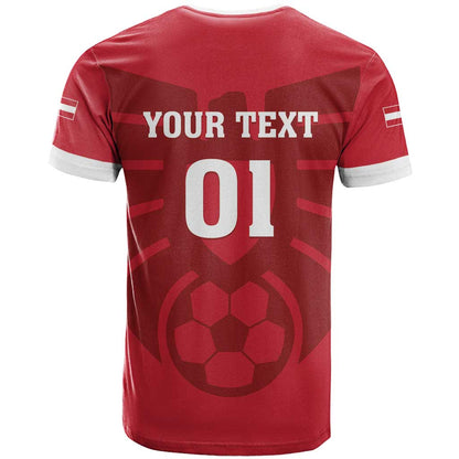 Custom Austria 2024 Football T-Shirt Das Team Go Champions Graphic Tee