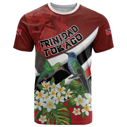 Personalized Trinidad and Tobago T-Shirt Cairi Land of the Humming Bird Graphic Tee