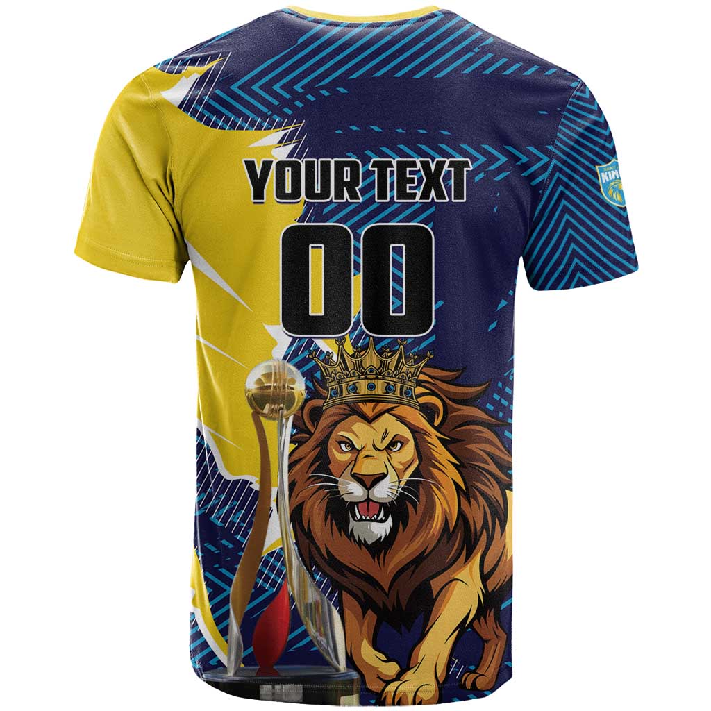 Custom Kings Saint Lucia Champions Cricket T-Shirt St Lucia Glory Awaits Graphic Tee