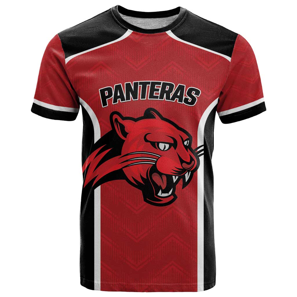 Panteras Guatemala Rugby Custom T-Shirt Siempre Fuertes Siempre Panteras Graphic Tee
