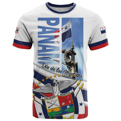 Panama Martyrs Day T-Shirt Dia de los Martires Graphic Tee