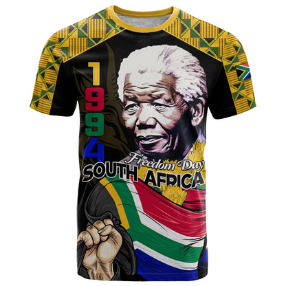 South Africa Freedom Day 2024 T-Shirt Happy 30th Anniversary Graphic Tee