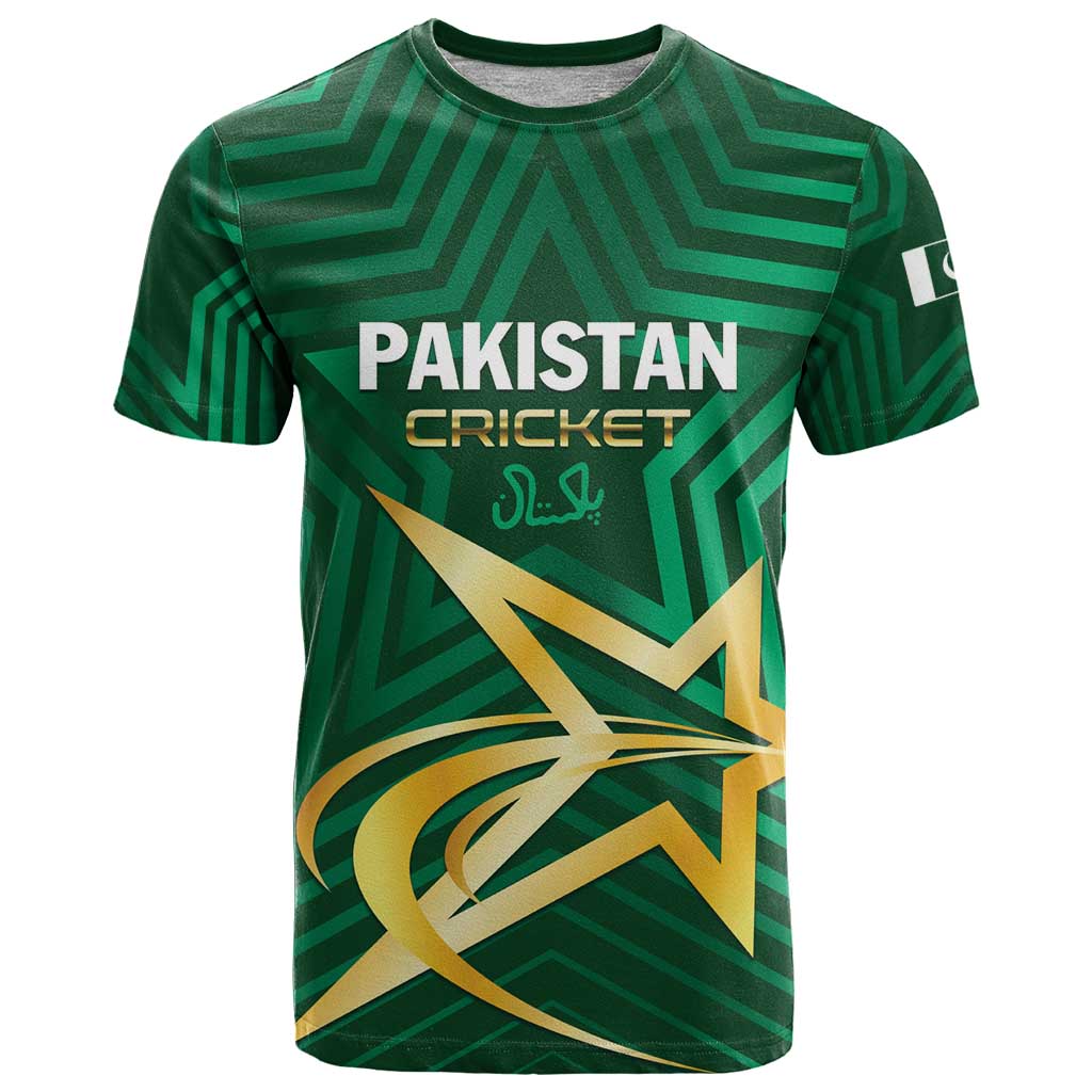 Custom Pakistan Cricket T-Shirt The Boys In Green Graphic Tee