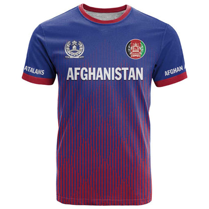 Custom Afghanistan Cricket Afghan Atalan T-Shirt Glorious Nation Victorious Team Graphic Tee