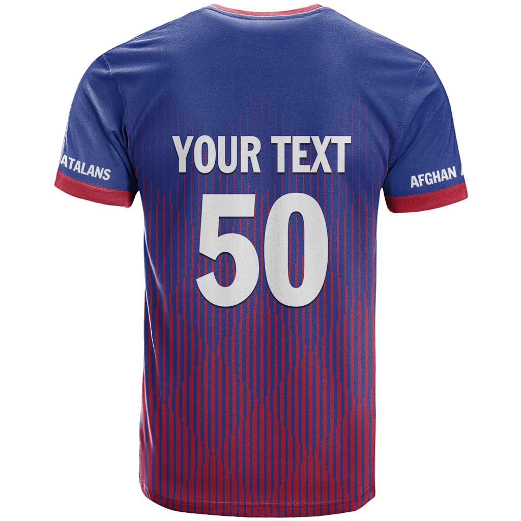 Custom Afghanistan Cricket Afghan Atalan T-Shirt Glorious Nation Victorious Team Graphic Tee