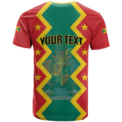 Personalized Grenada 1974 T-Shirt Proud To Be Grenadian Graphic Tee