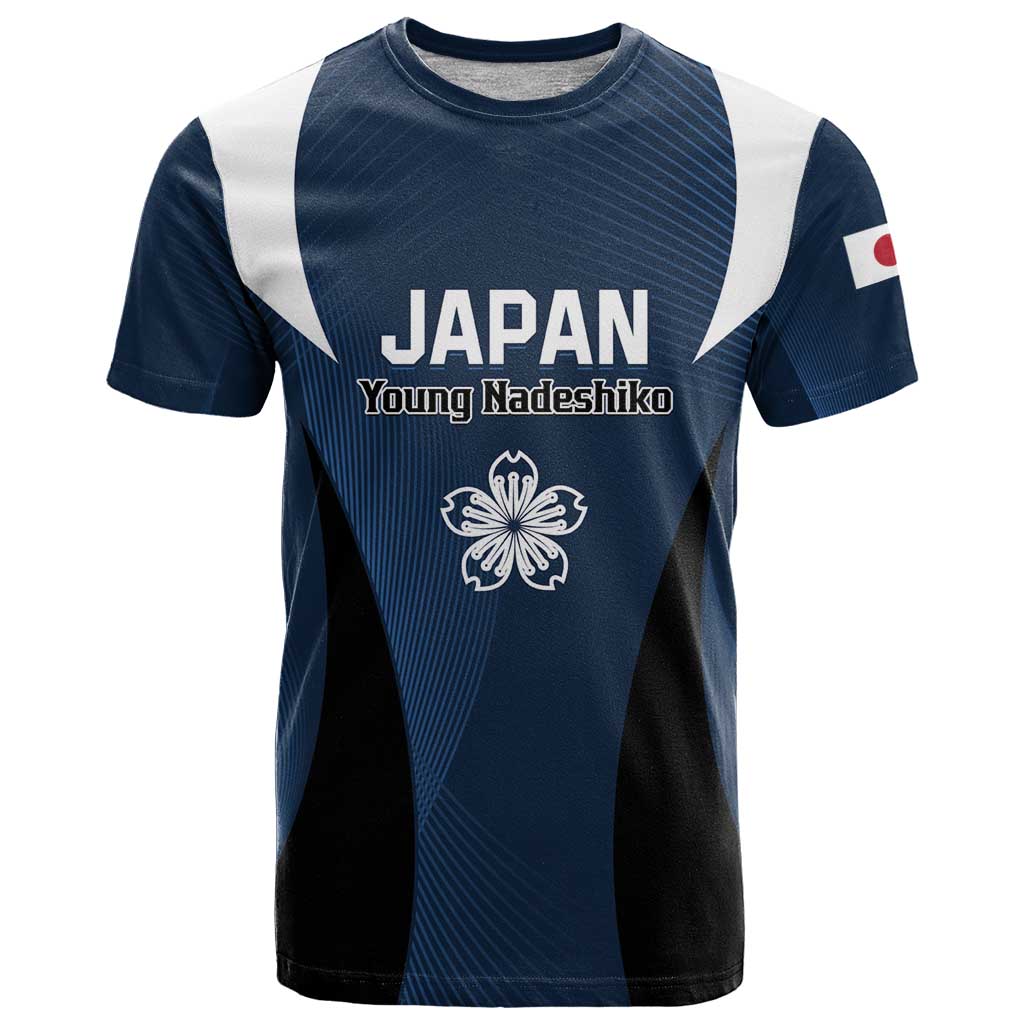 Custom Japan Football T-Shirt Come On Young Nadeshiko Graphic Tee