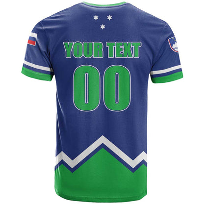 Custom Hockey 2026 Slovenia T-Shirt Go Champions Risi Graphic Tee