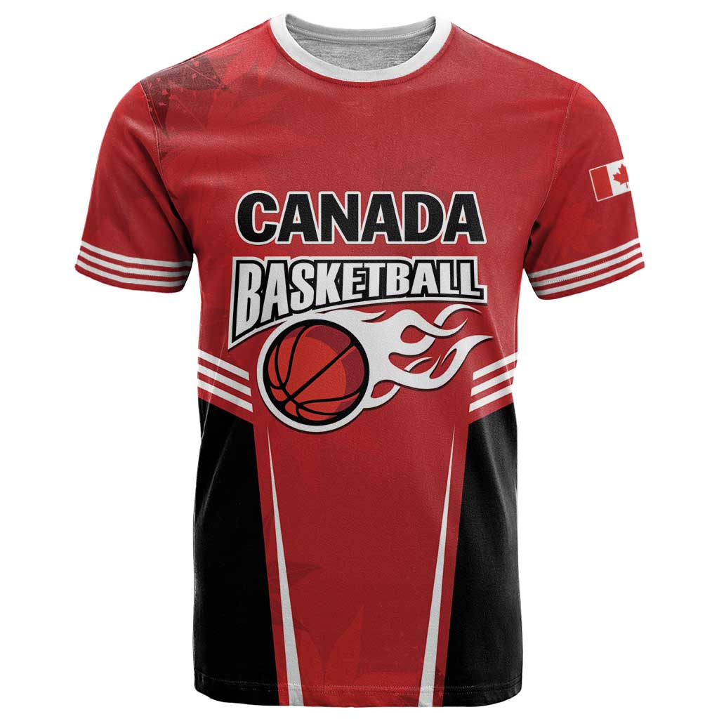 Custom Canada Basketball T-Shirt Dream Because I Can Graphic Tee