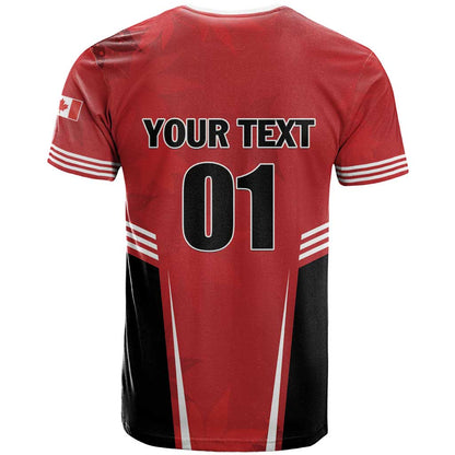 Custom Canada Basketball T-Shirt Dream Because I Can Graphic Tee