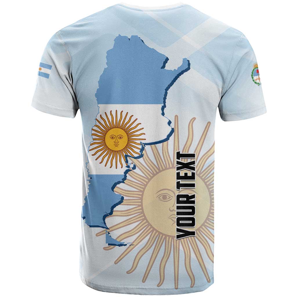 Personalized Argentine Revolution Day 1810 T-Shirt Sol de Mayo Graphic Tee
