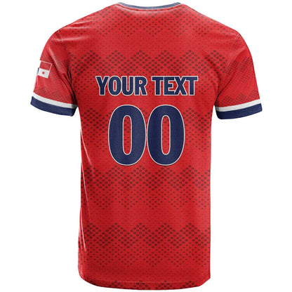Custom Panama Football T-Shirt Vamos Los Canaleros Graphic Tee