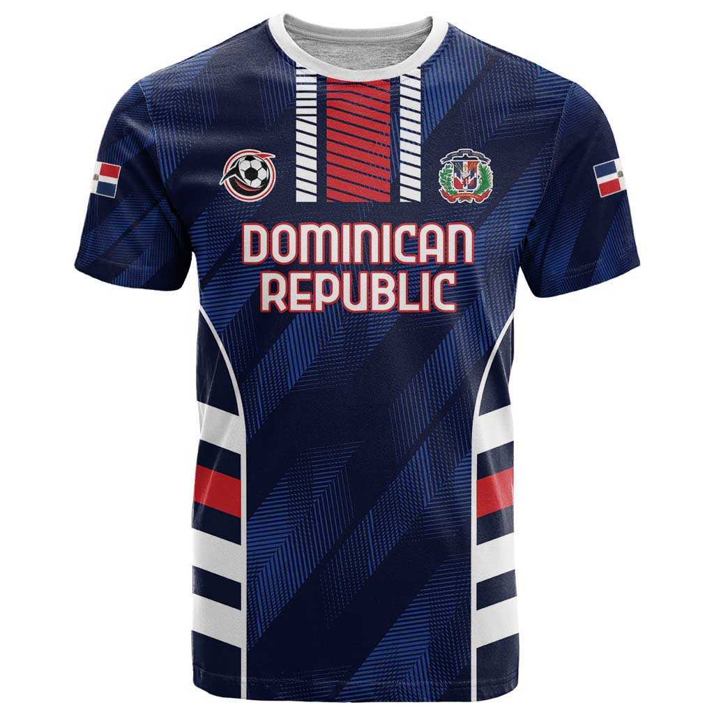 Custom Football Dominican Republic T-Shirt Go Los Quisqueyanos Graphic Tee
