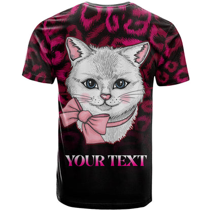 Personalised Love Your Tatas T-Shirt Cat Breast Cancer Awareness Graphic Tee