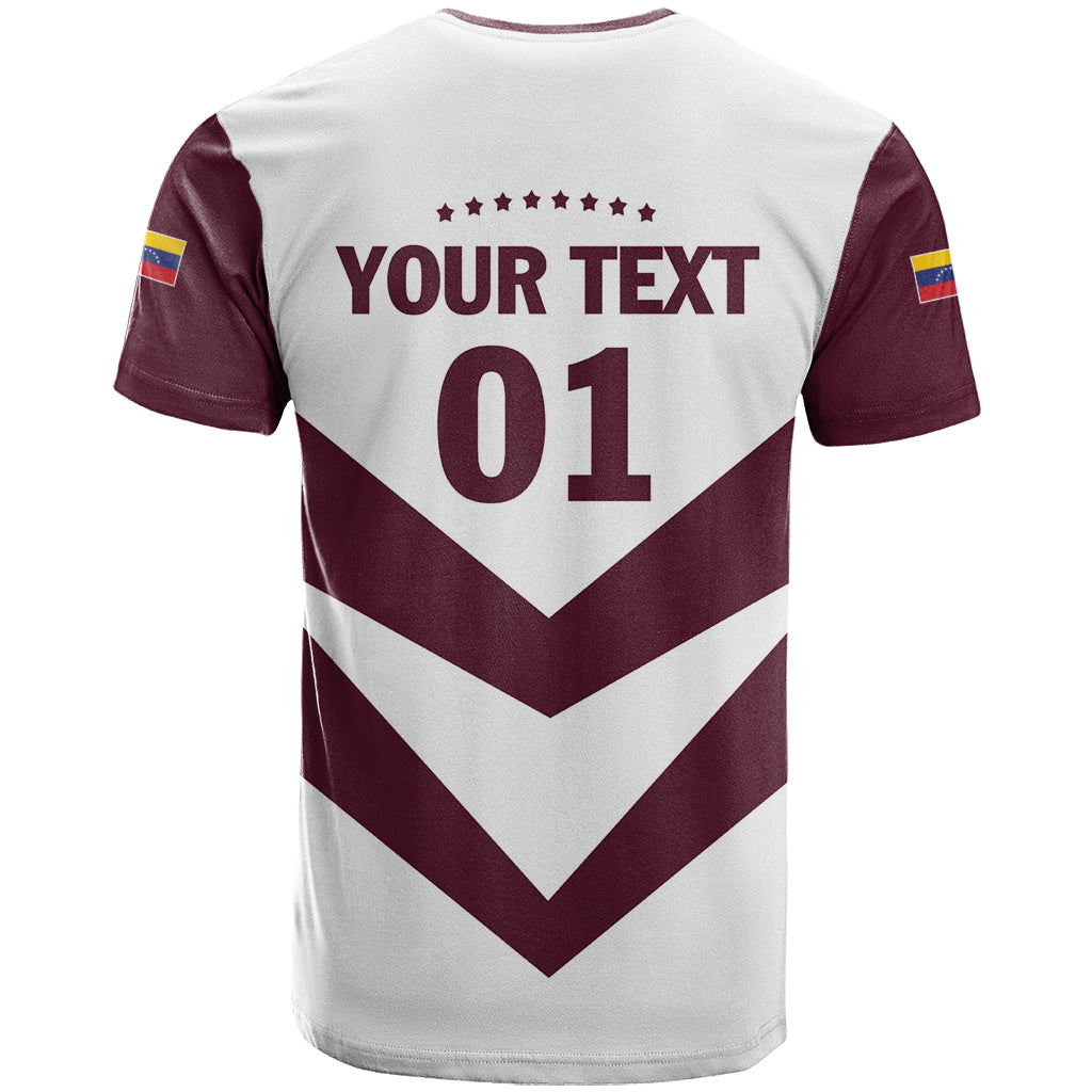 Personalized Venezuela 2024 Football T-Shirt Mano tengo fe La Vinotinto Graphic Tee