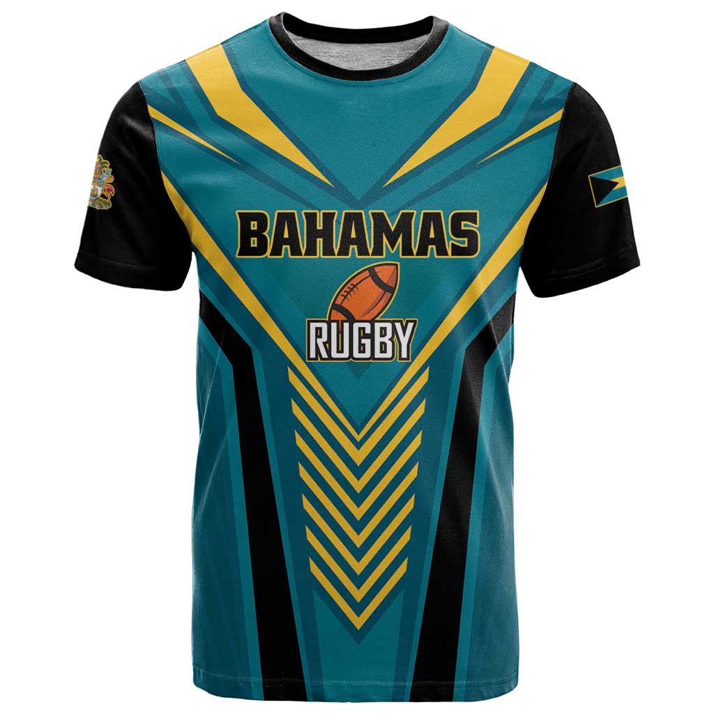 Custom Rugby Bahamas T-Shirt The Bahamas Go Champion Graphic Tee