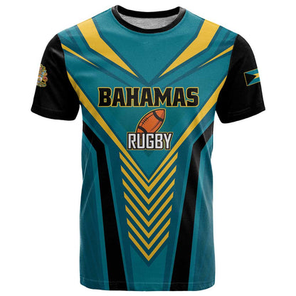 Custom Rugby Bahamas T-Shirt The Bahamas Go Champion Graphic Tee