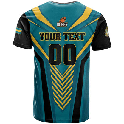 Custom Rugby Bahamas T-Shirt The Bahamas Go Champion Graphic Tee