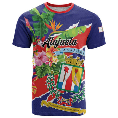 Personalized Costa Rica Alajuela Province T-Shirt Graphic Tee