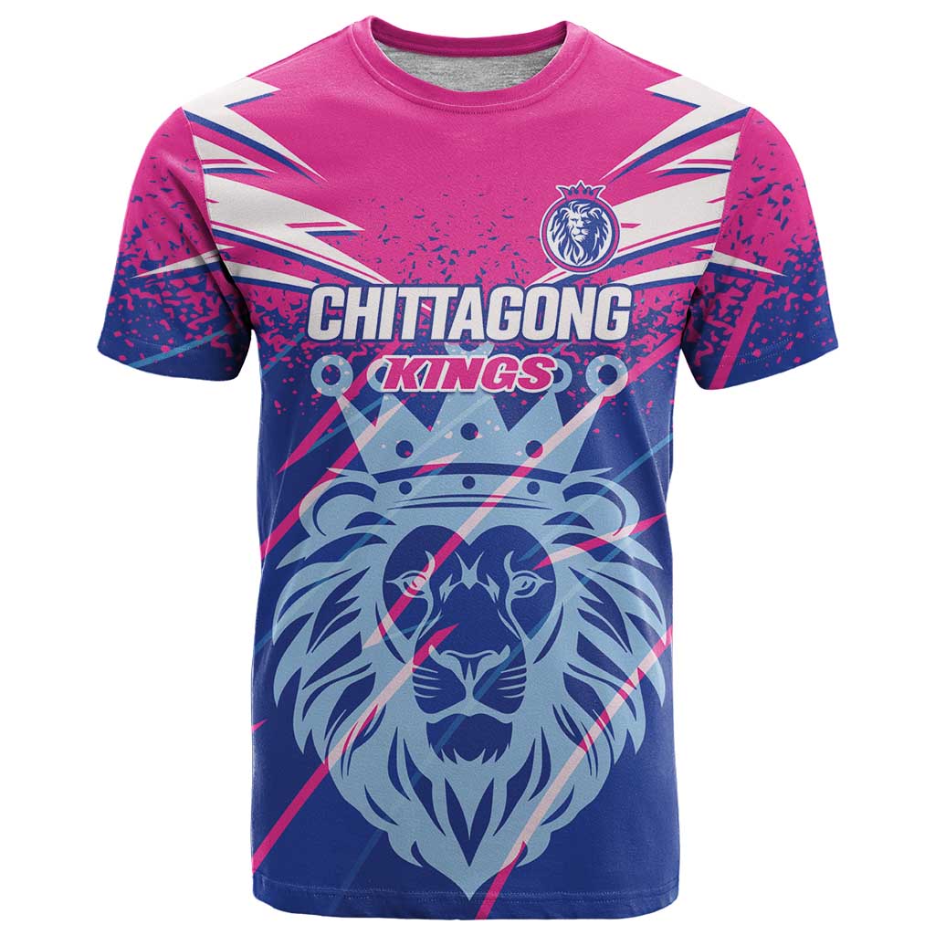 Custom Chittagong Cricket T-Shirt Faith Honour Strength Graphic Tee