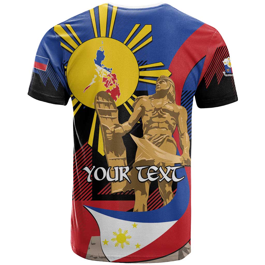 Personalized Philippines Lapulapu T-Shirt Hero Behind The Myth Graphic Tee