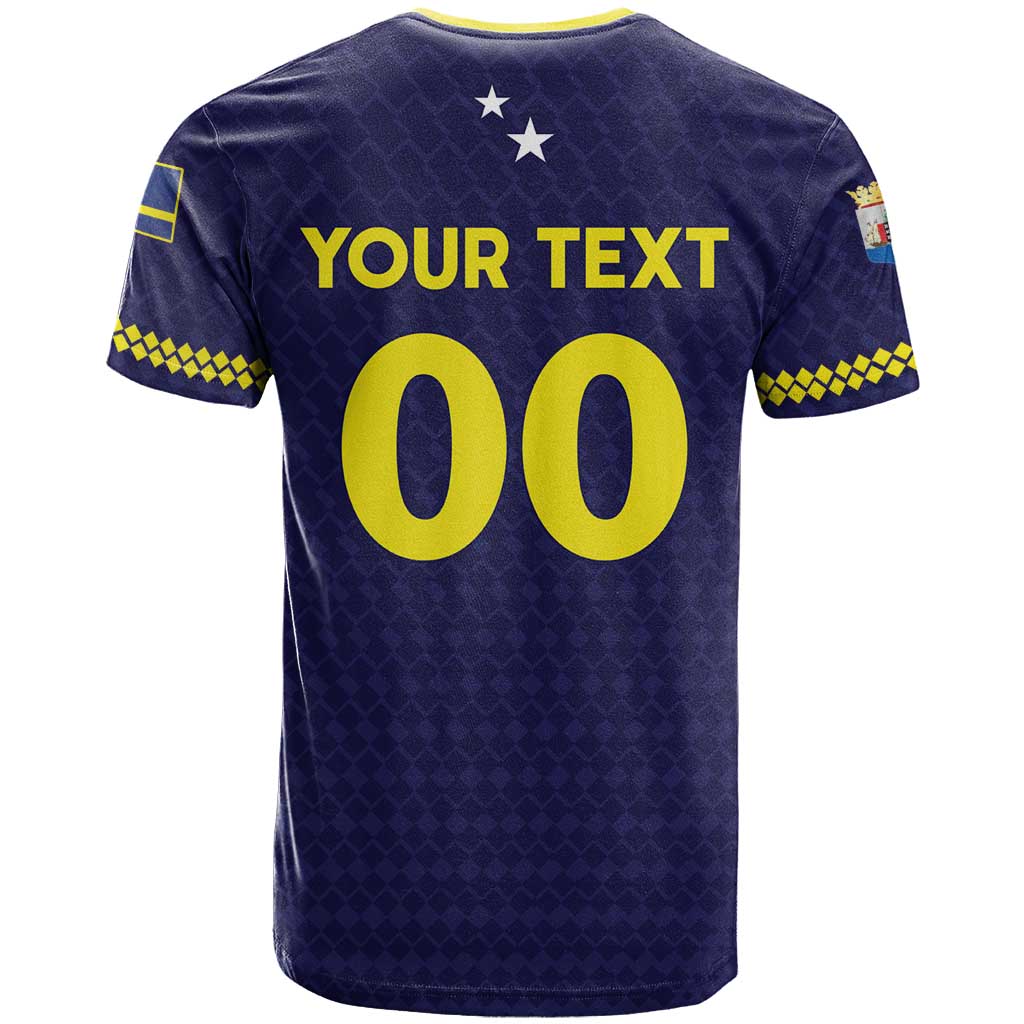 Custom Football 2026 Curacao T-Shirt Small island BIG dreams Graphic Tee