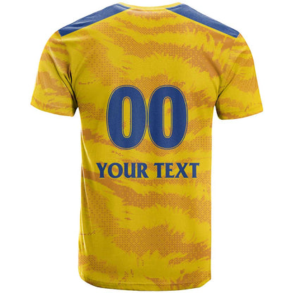 Custom Chennai 2025 Cricket Super Kings T-Shirt Yellow Army Lions Champion Graphic Tee