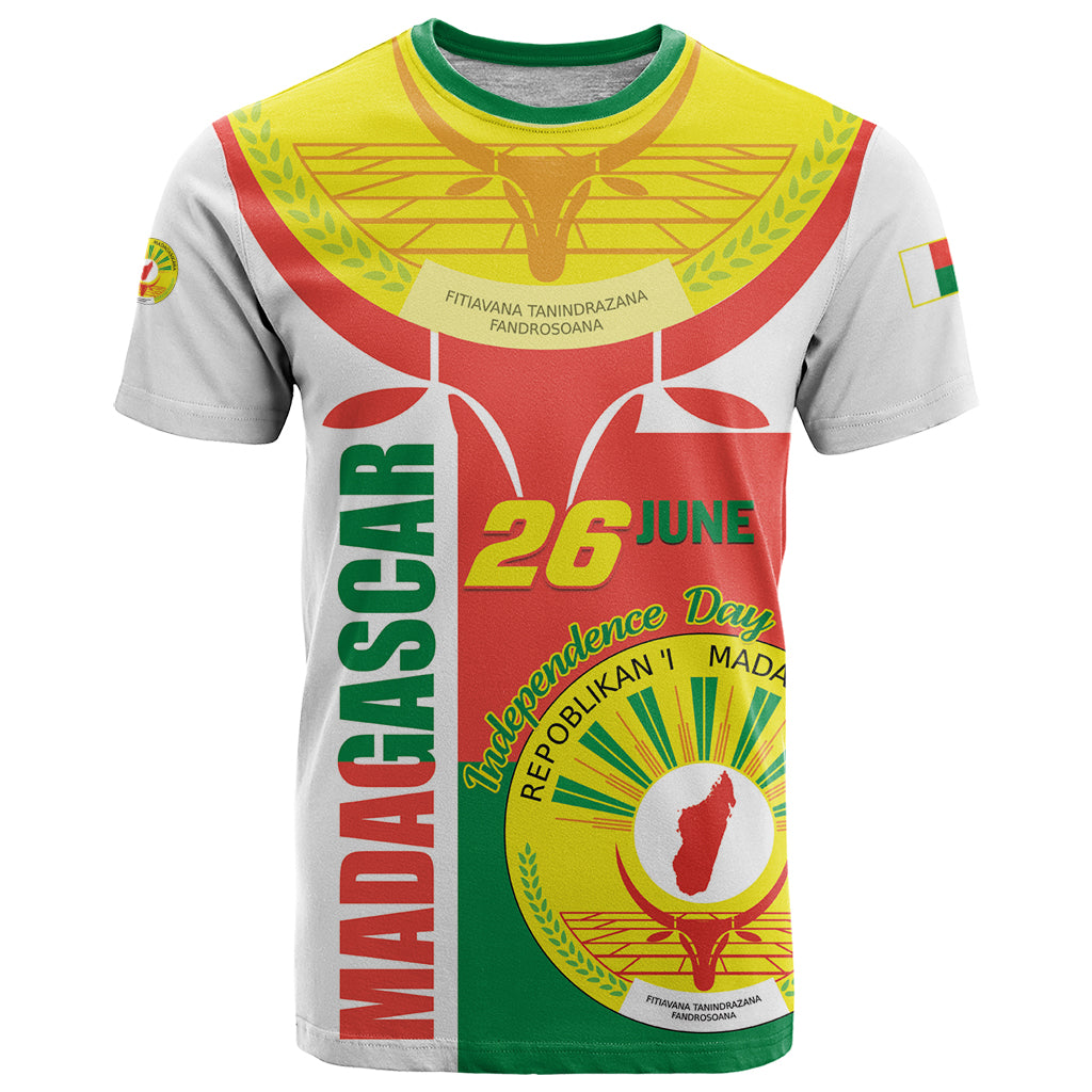 Madagascar Independence Day T-Shirt Madagasikara June 26 Graphic Tee