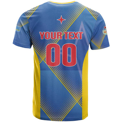 Custom Sport Team Aruba T-Shirt One Team One Dream Graphic Tee