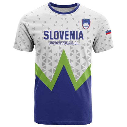 Custom Slovenia 2024 Football T-Shirt Slovenija Go Champions Graphic Tee