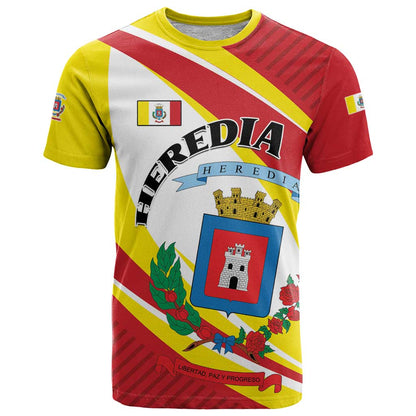 Personalized Costa Rica Heredia Province T-Shirt Graphic Tee