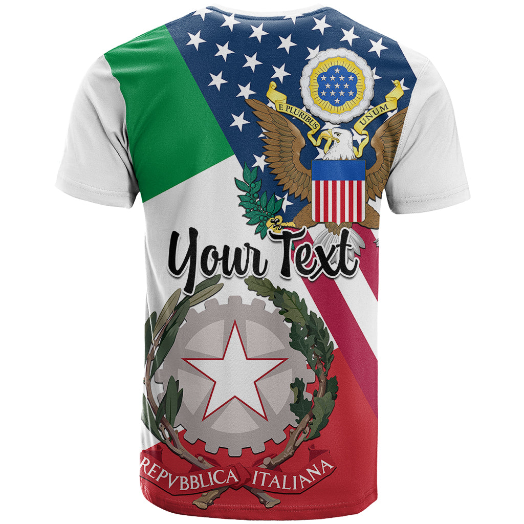 Personalised Italian American Heritage Month T-Shirt Graphic Tee