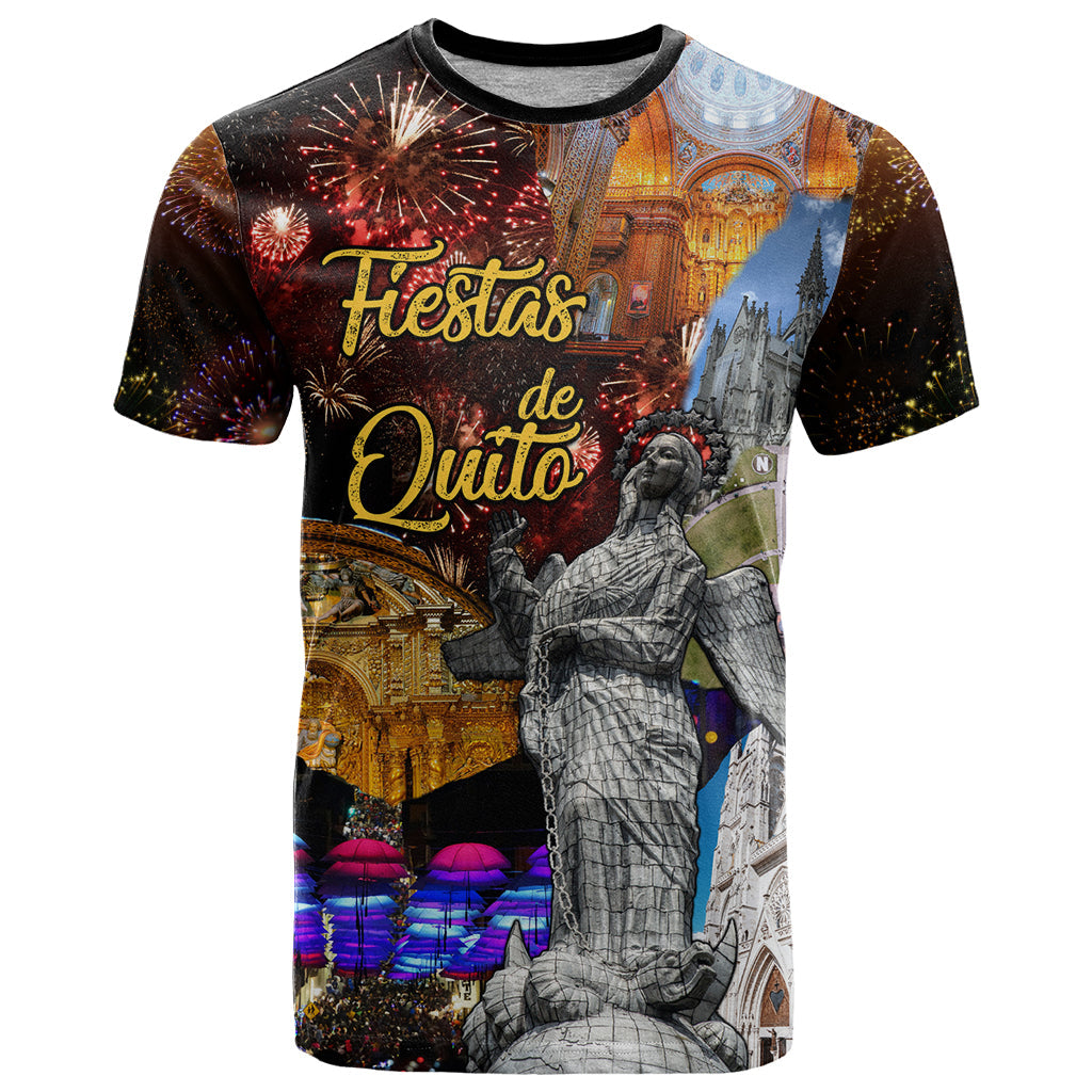 Ecuador T-Shirt Fiestas de Quito Unique Version Graphic Tee