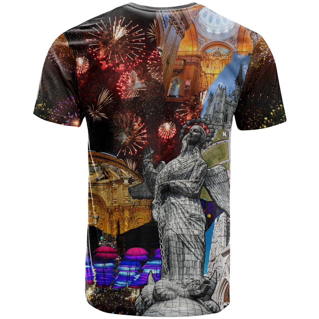 Ecuador T-Shirt Fiestas de Quito Unique Version Graphic Tee