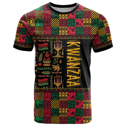Kwanzaa African Pattern T-Shirt Graphic Tee
