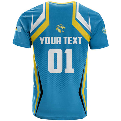 Custom Saint Lucia Cricket T-Shirt St Lucia Stars Champions 2024 Graphic Tee