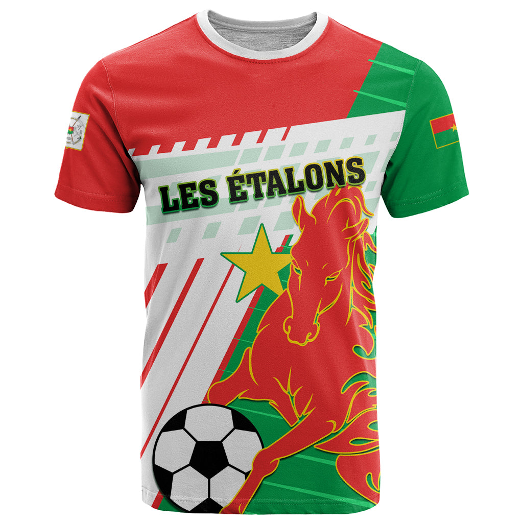 Burkina Faso Football T-Shirt Go Les Etalons Graphic Tee